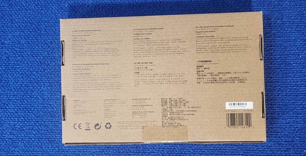 Logitech Tap PC Mount 939-001825 New