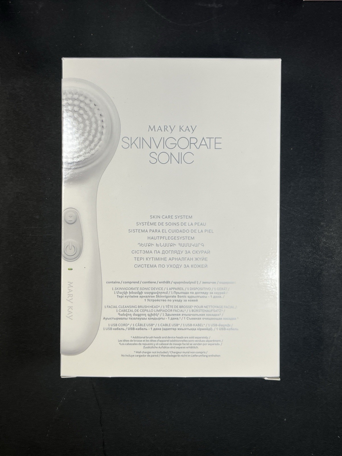Mary Kay Skinvigorate Sonic Skin Care System NEW in Box 128064 w/ Massage Head