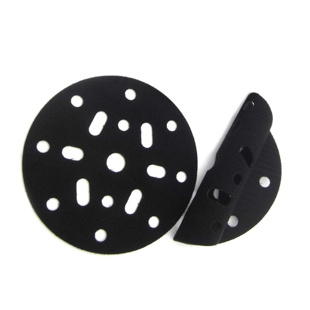 2pcs 6 Thick Flocking Protection Discs for Enhanced Sanding Disc Performance