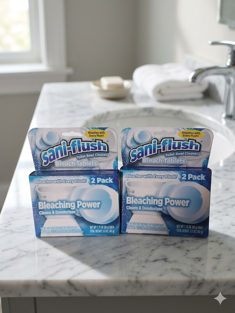 SANI-FLUSH BLEACH TABLETS 2-PACK
