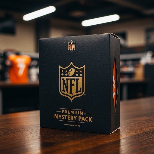 Premium NFL Mystery Pack - 3 Guaranteed Auto, Slab, Relic Or #’d Cards.