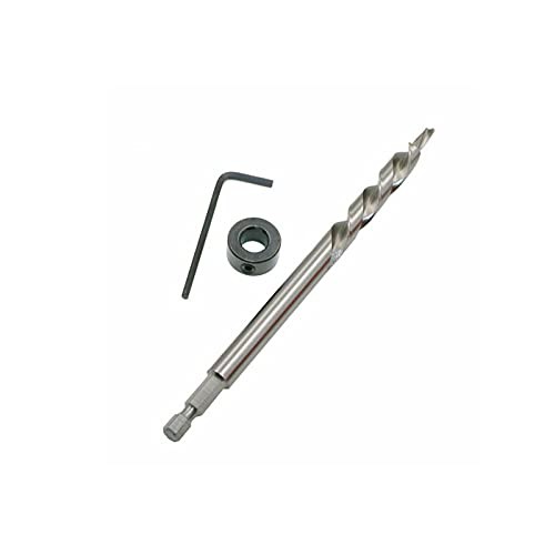 2 Set Step Drill Bit Hex Twist Drill Bits Kit Pocket Hole Tool