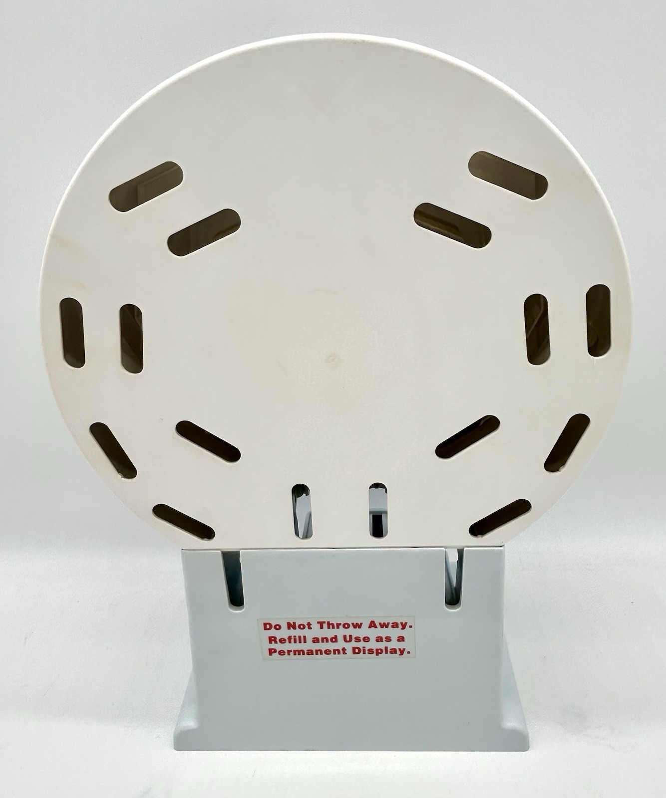 Vintage Breath Savers 16 Inch Tall Store Display Stand Mints Round Design