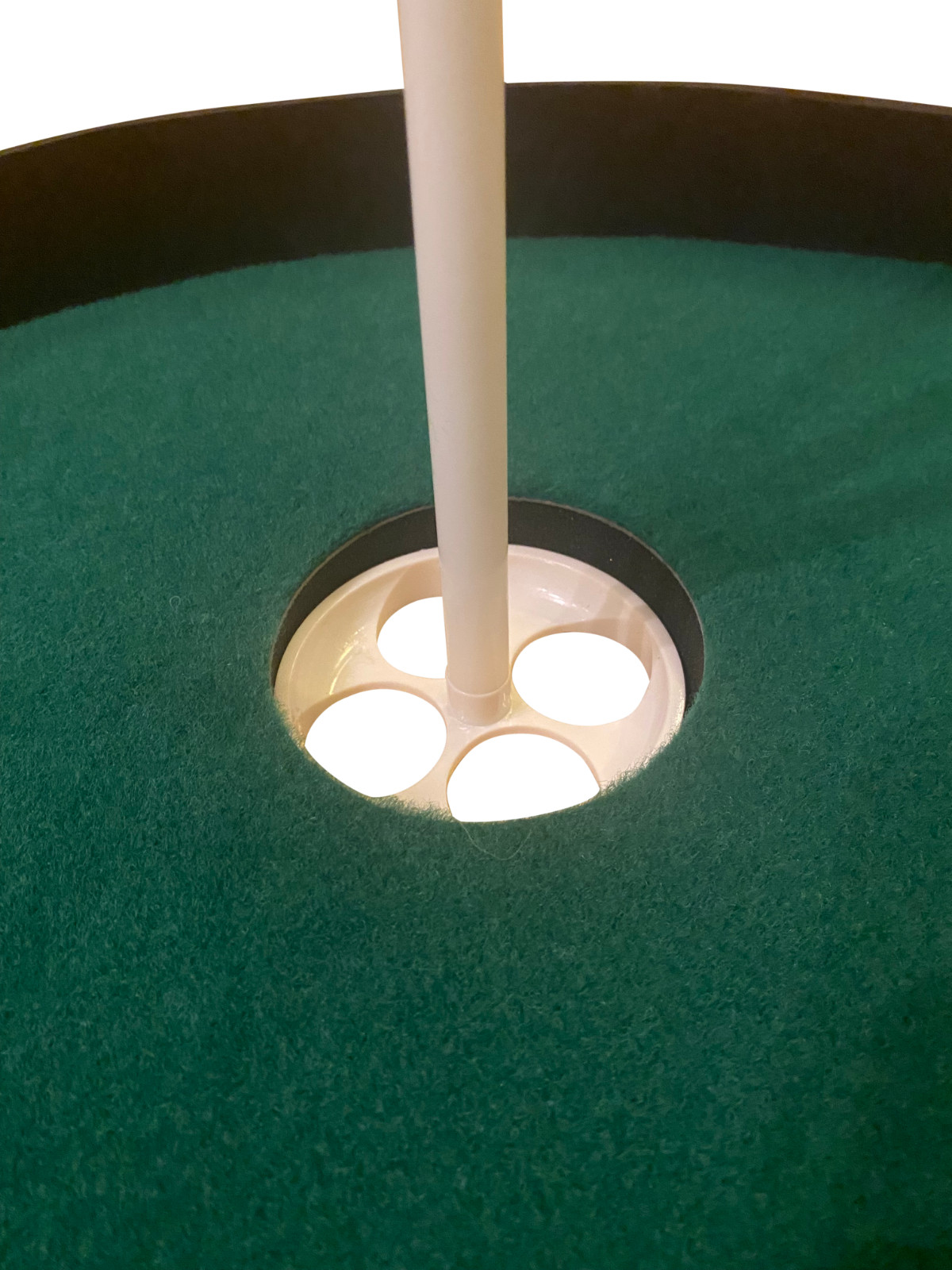 Golf Putting Green Flagstick - Upgrade Your Putting Mat - Putting Cup w/ Handle