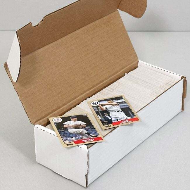 10 BCW 550 Count Card Storage Boxes