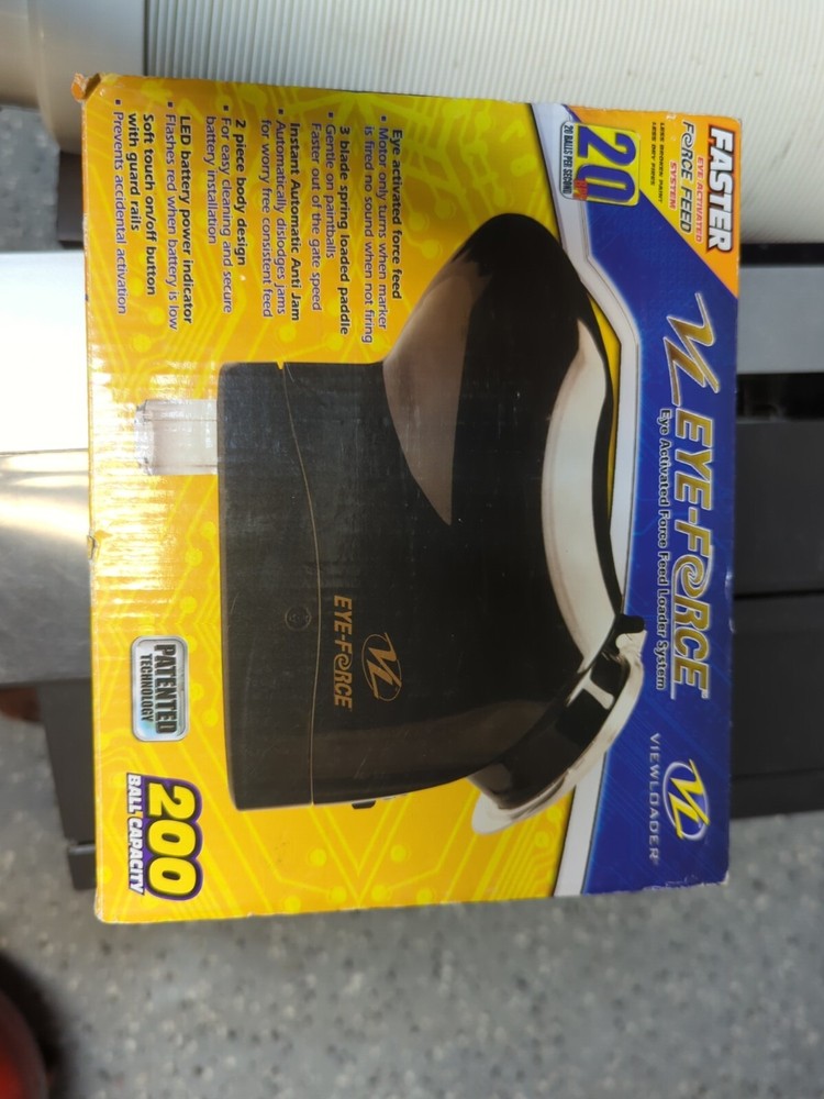 NEW! VL Eye Force Eye Activated Feed Loader System  - Black