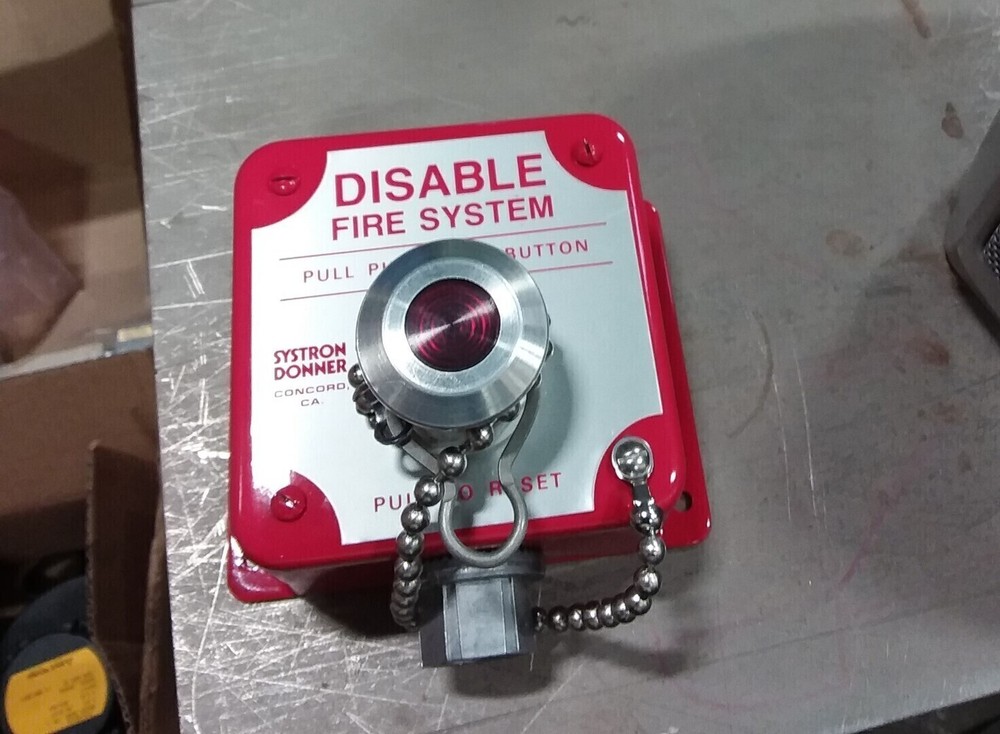Generic Meggitt Safety System Disable Fire System Box