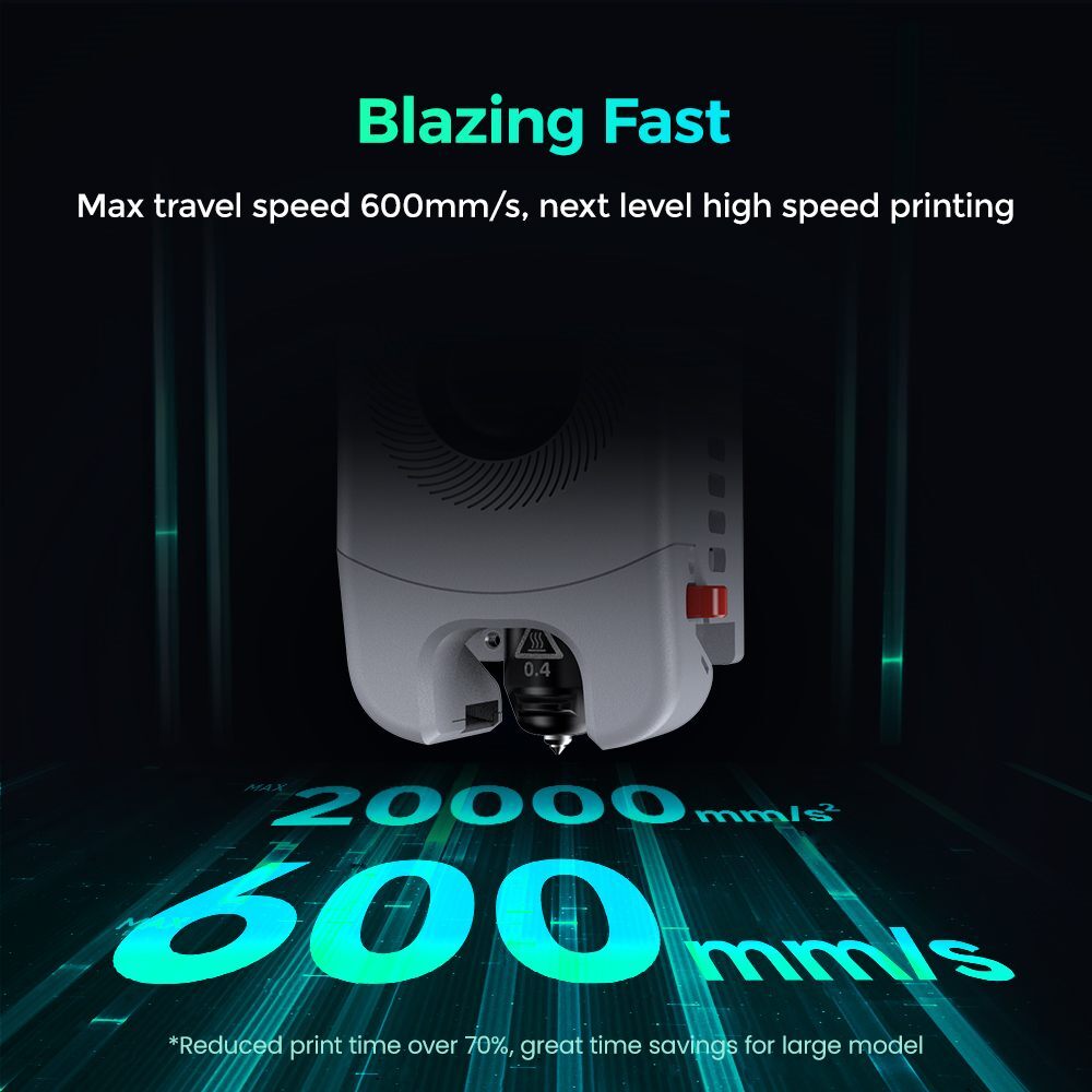 FLASHFORGE Adventurer 5M 3D Printer 600mm/s High-Speed w/Auto Leveling Printing