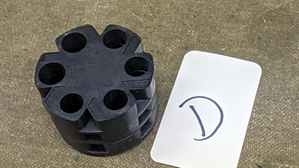 Lee Auto Disk powder measure inserts,  D