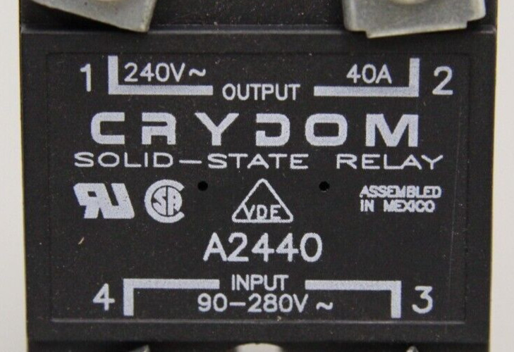 Crydom A2440 90-280V 40A Solid-State Relay