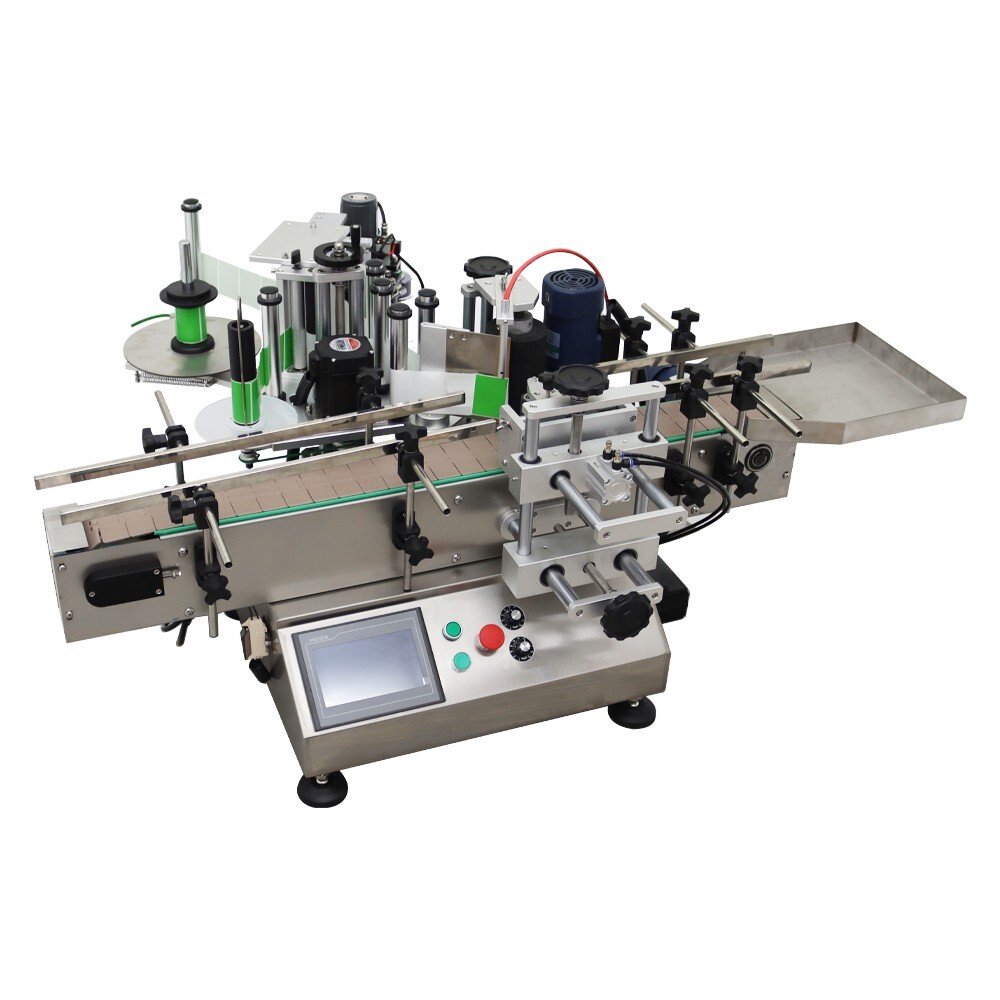 110V Full Auto Round Bottle Label Applicator with Coding Machine 20-30PCS/min