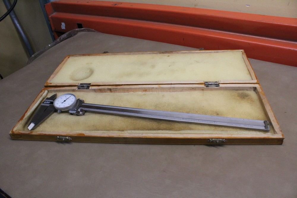 Shars 12" Dial Caliper Shock Proof .001" Stainless