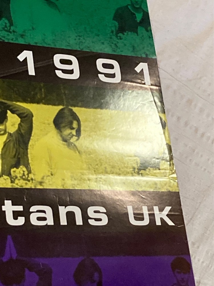 Charlatans U.K. 1991 Promo Poster Poster Q