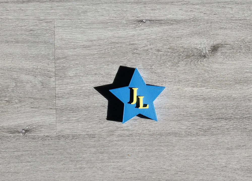 Custom Handmade Personalized Space Themed Nameplate