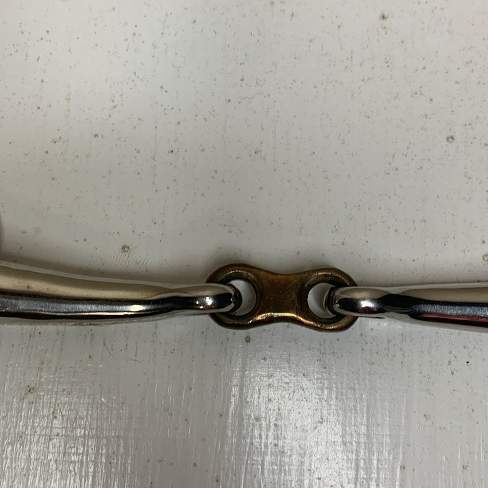 Snaffle Bit with Copper Dogbone