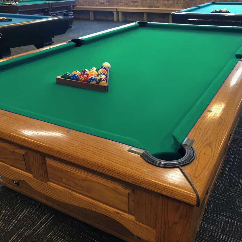 Pool Table Cloth Worsted Wool Billiard Table Felt Replacement for 7/8/9ft Table