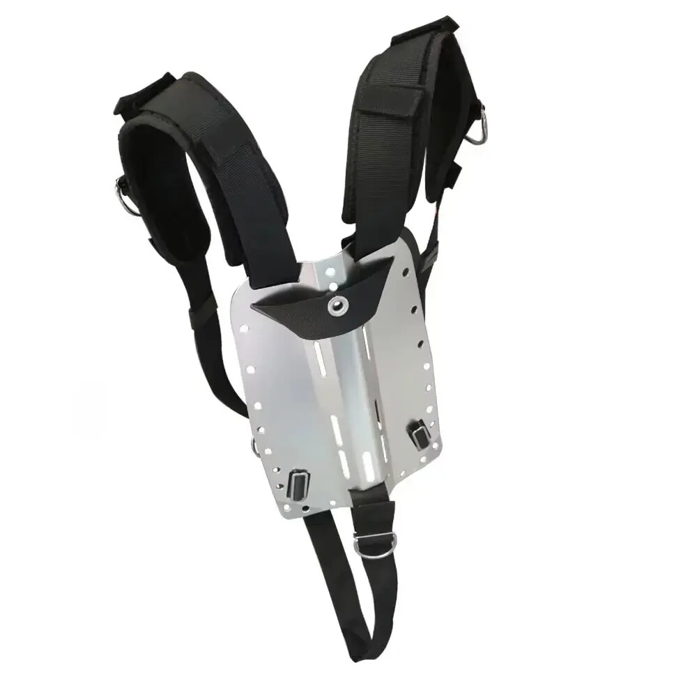Scuba Technical Diving Aluminum Tec/Rec Harness & Backplate