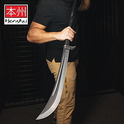 Honshu Naginata and Sheath - 7cr13 Stainless Steel Blade