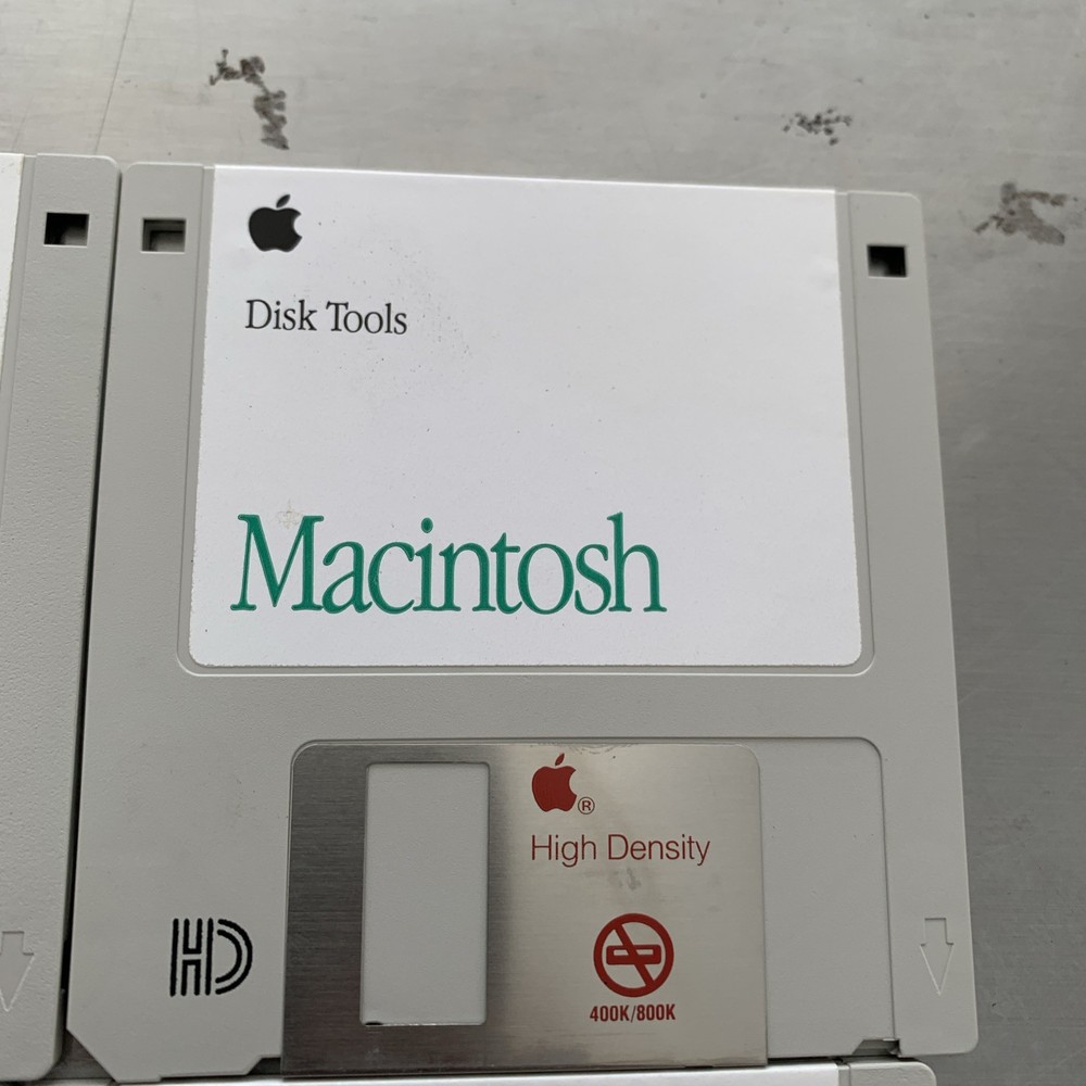 Apple Macintosh Software Floppy Disks