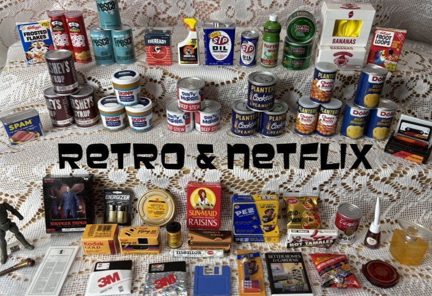 Mini Brands - Retro & Netflix - Mix/Match - Stranger Things