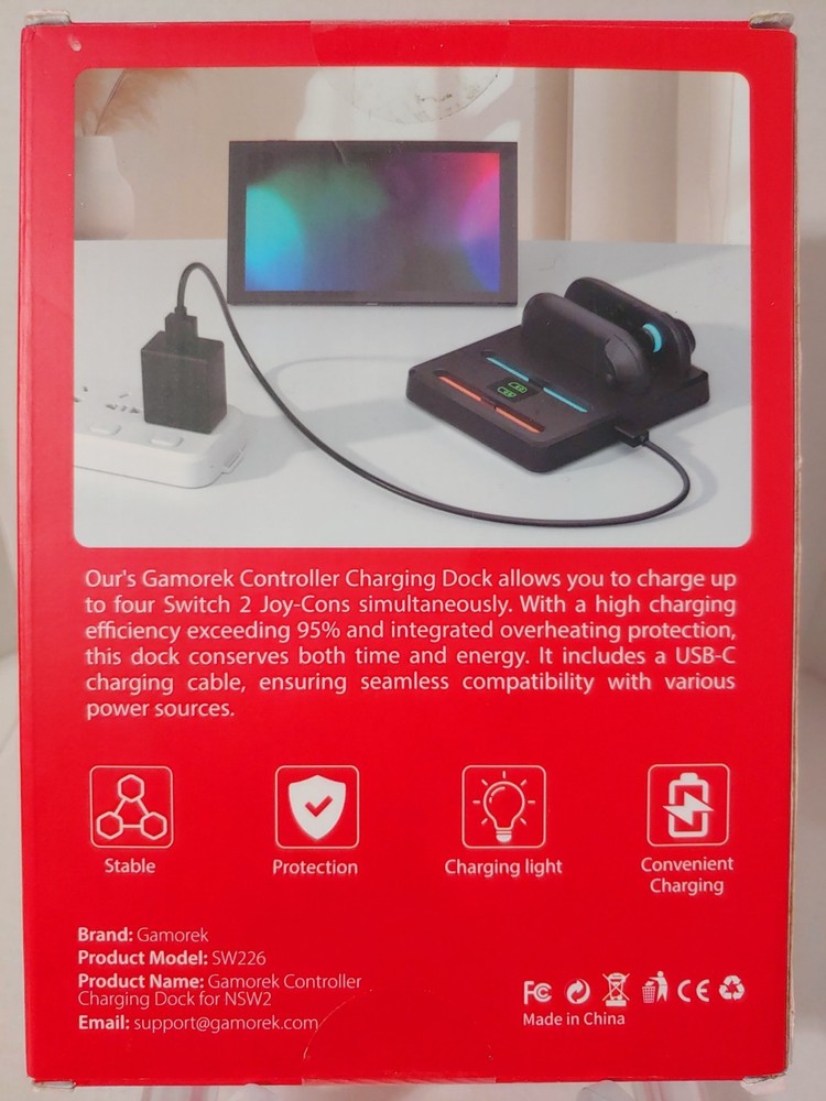 Switch 2 joy-con charging dock