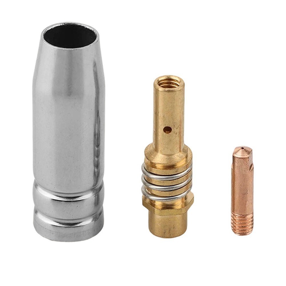 For 15AK For MIG Welder Accessory Kit 8PCS Includes Gas Diffuser Contact Tips