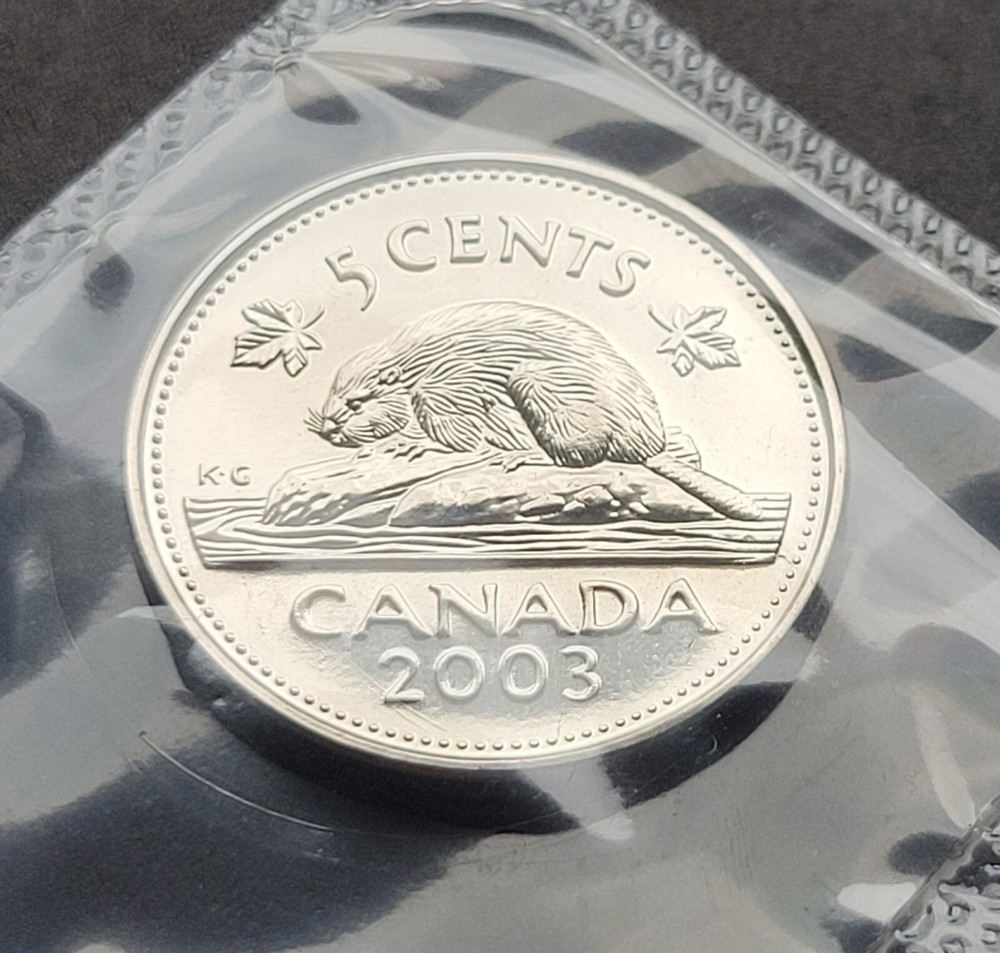 *** CANADA 5 CENTS 2003 WP *** SEALED PROOF LIKE ***