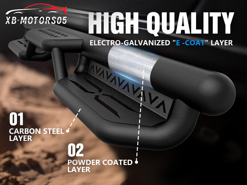 For 1999-2006 GMC Sierra 1500 & Chevy Silverado Running Boards Side Steps