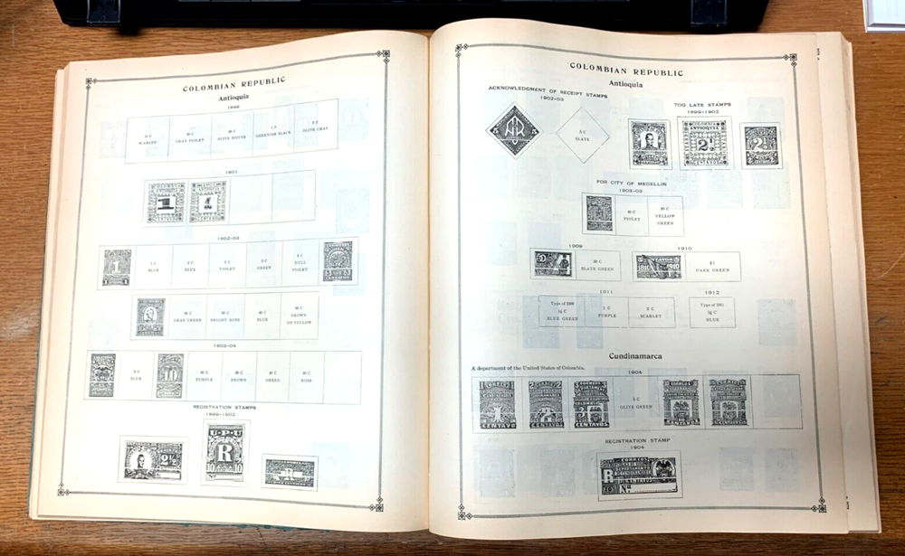 Scott International Jr Stamp Album 1939 edition Complete Nice Condition |