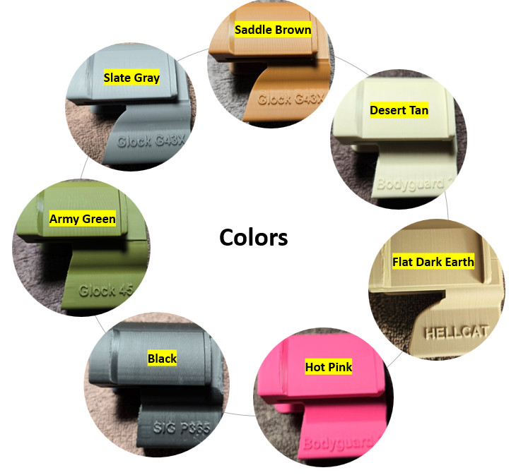 Ruger 380 LCP, LCP II LCP II 22LR LCP MAX Holster IWB In Waistband conceal carry