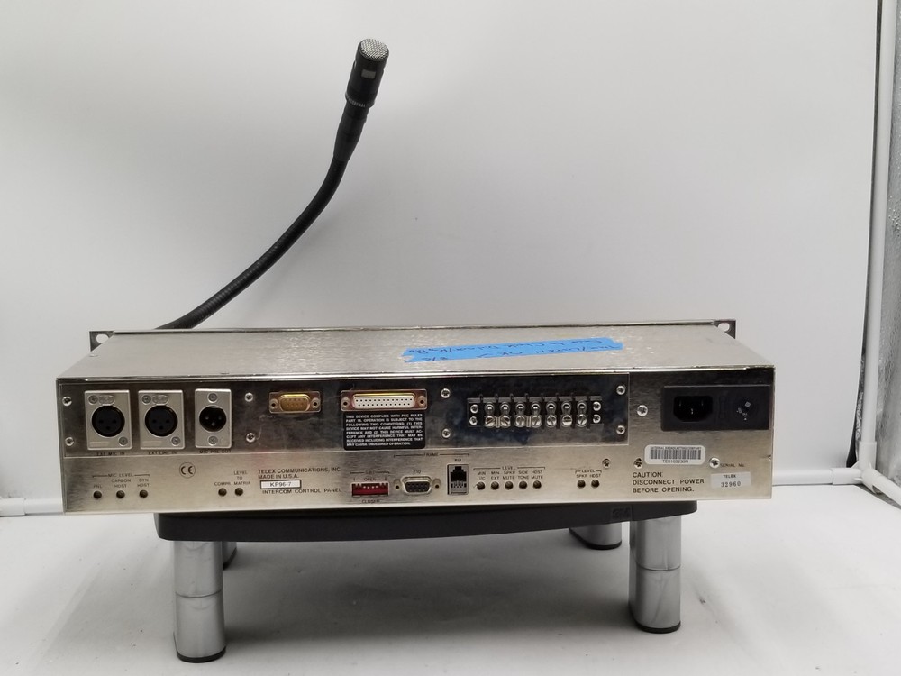 RTS by Telex Matrix Intercom System KP96-7 Intercom Control Panel