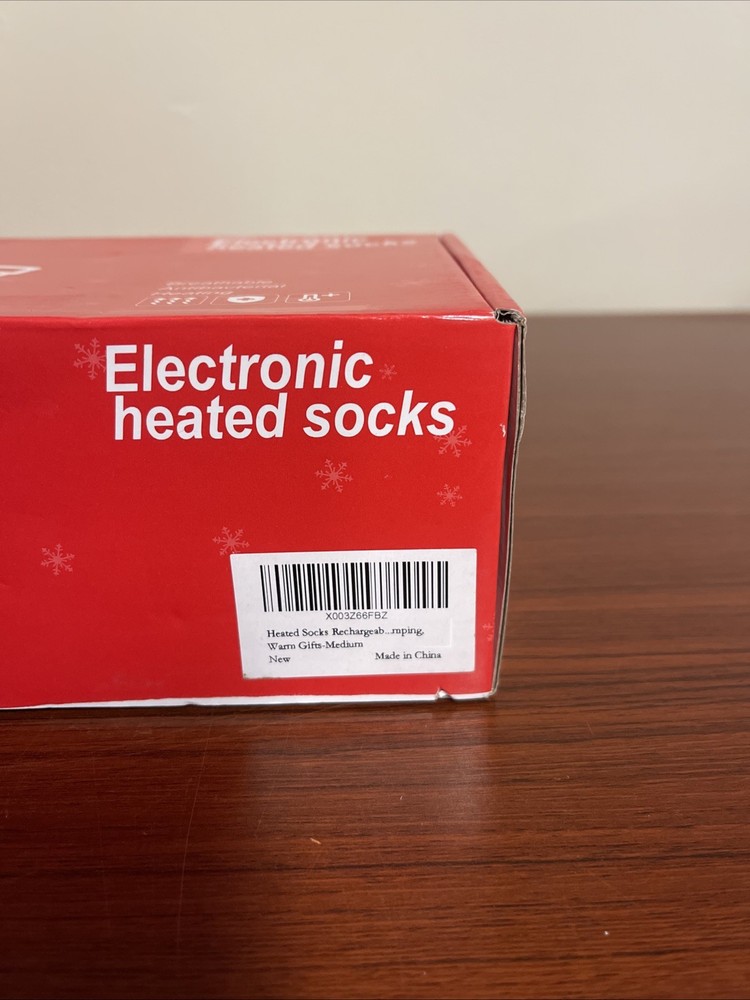Electronic Heated Socks Rechargeable ( Medium)