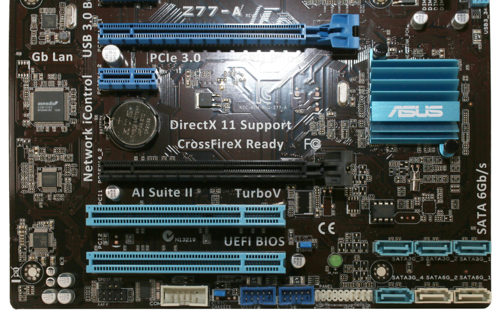 ASUS Z77-A LGA 1155 ATX Motherboard w/ Intel Core i7-3770 | No RAM & IO Shield