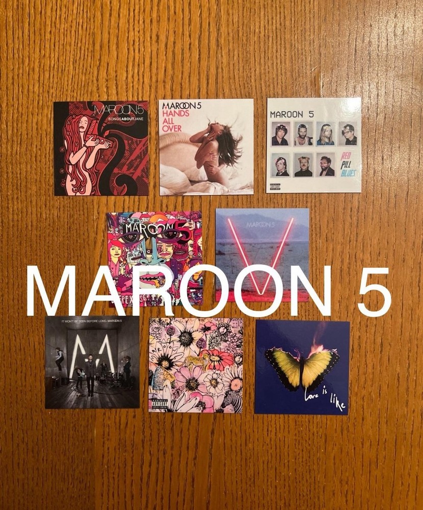 Maroon 5 fridge magnets