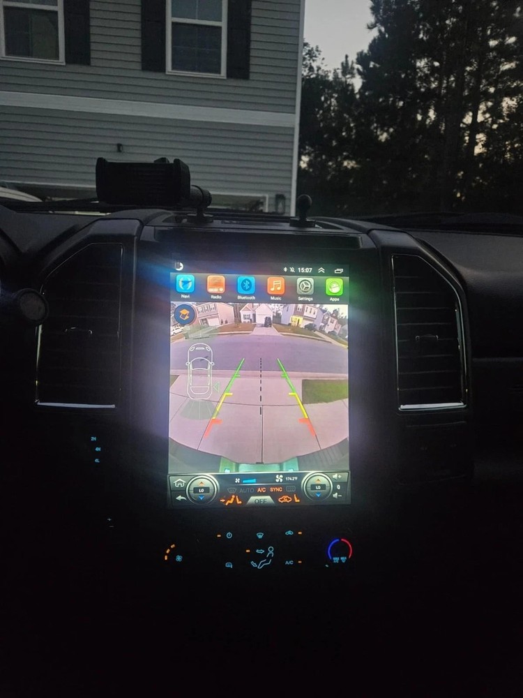 12.1inch Screen Touch For Ford F150 250 2016 -2021  Car Radio Tesla Style GPS