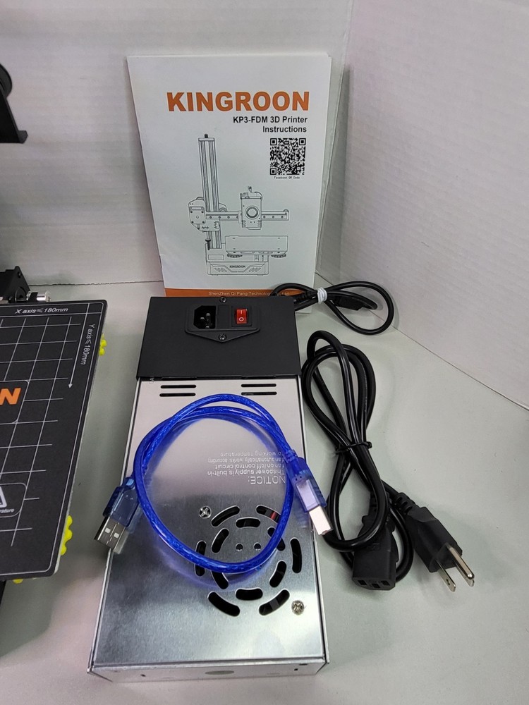KINGROON KP3-FDM 3D Printer With Power Supply