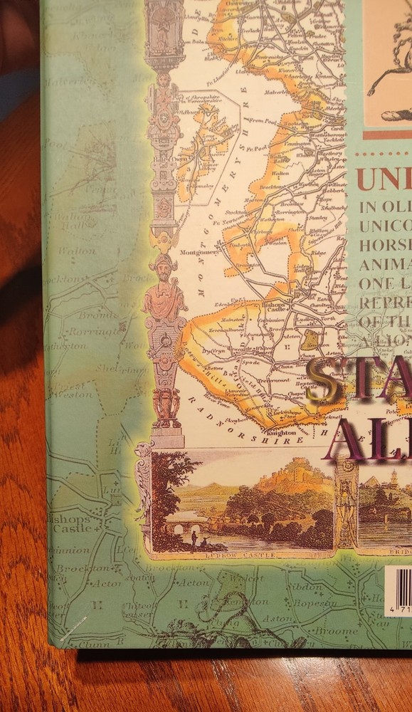 SHROPSHIRE Unicorn Empty stamp binder album collectors NEW