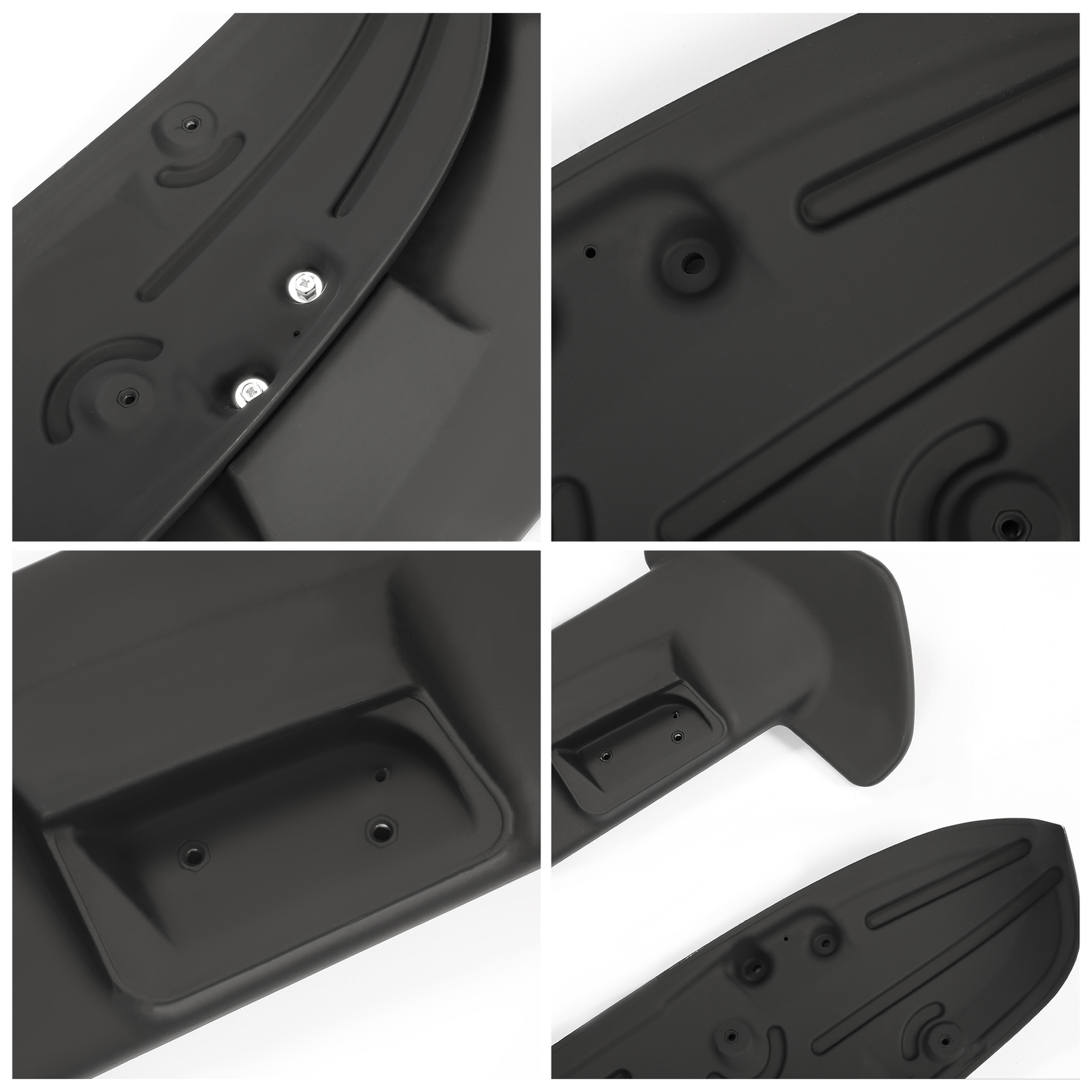 R Style Rear Trunk Lid Roof Wing Spoiler Painted ABS For Civic Hatchback 96-00