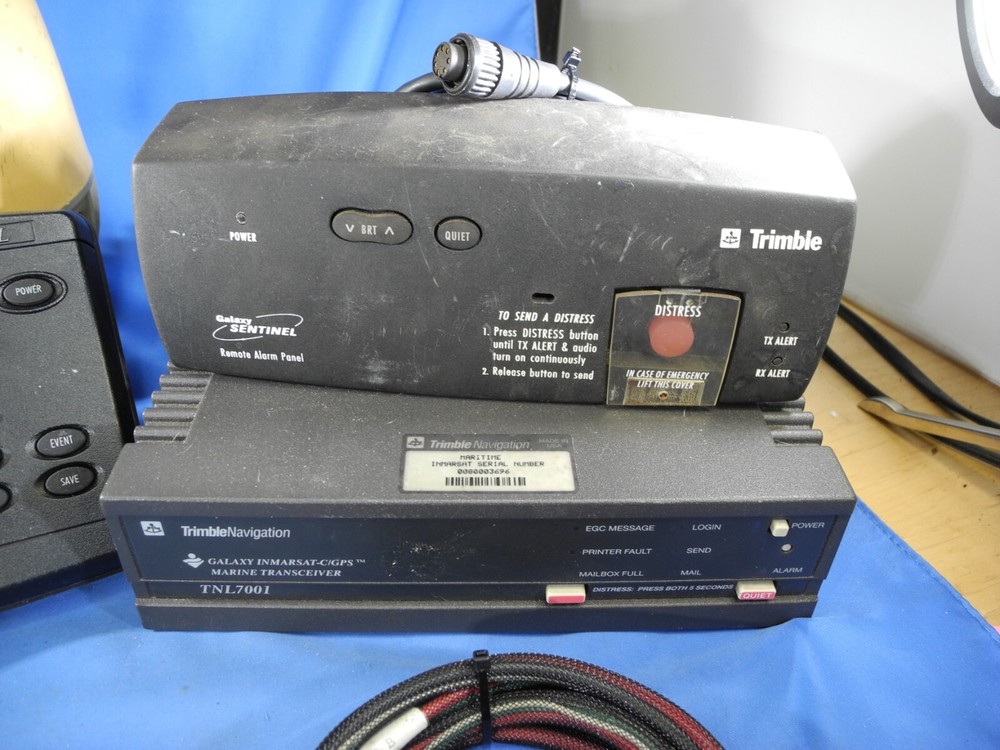 Vintage Trimble Navigation System Galaxy Sentinel Antenna MORE! "As Is"