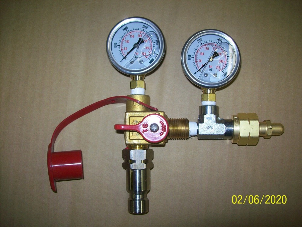 Sail Boat CNG Tank Refill Adapter