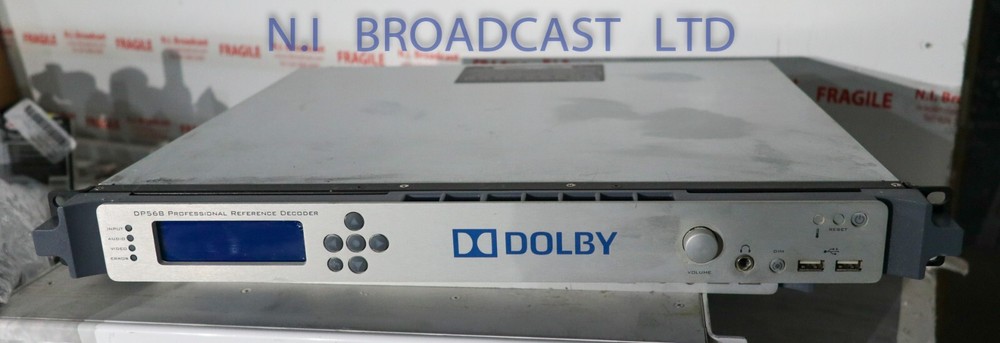 Dolby DP568 reference decoder for 7.1 surround  The Dolby DP568 Professional
