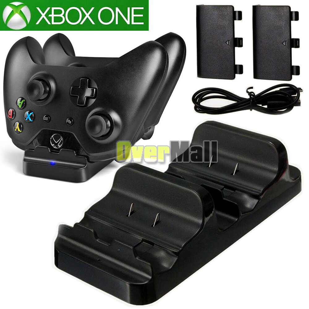 2Pcs Rechargeable Battery Pack+USB Charging Dock/Dual Charging Dock For Xbox One