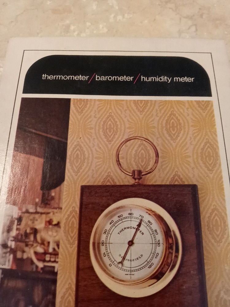 NOS Springfield Berometer