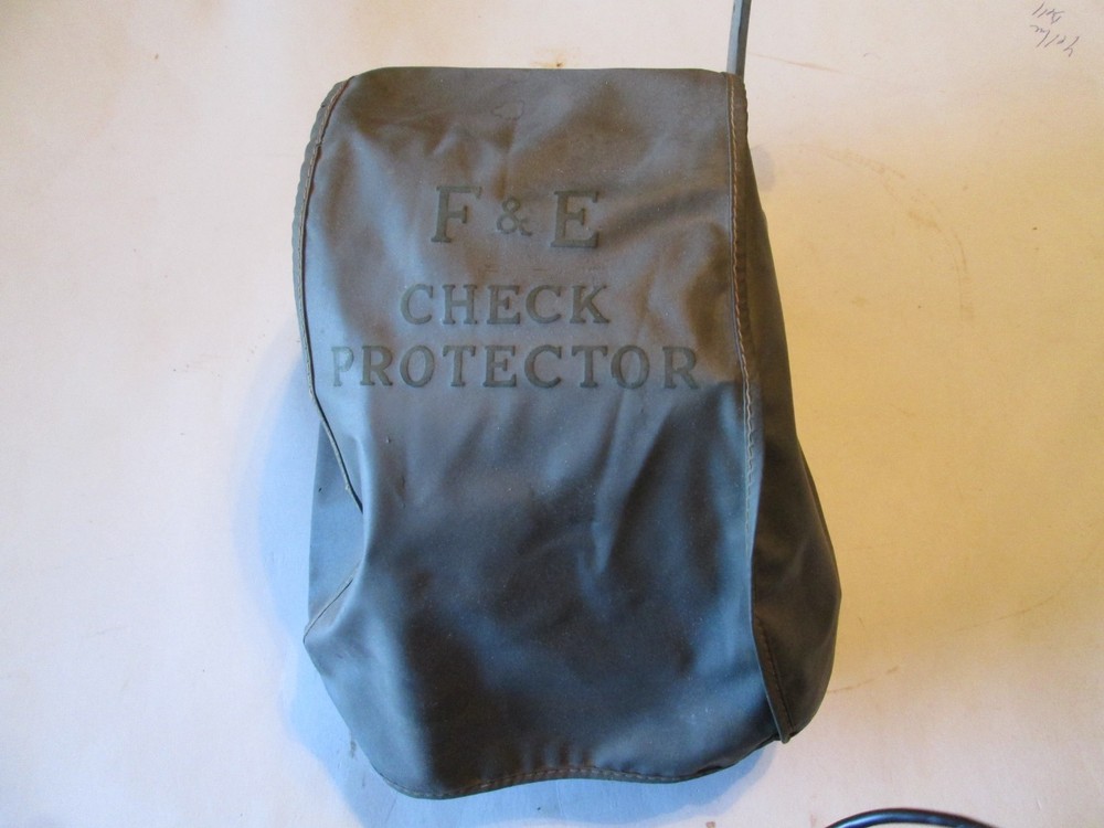 F & E Check protector with original cover works Excel model