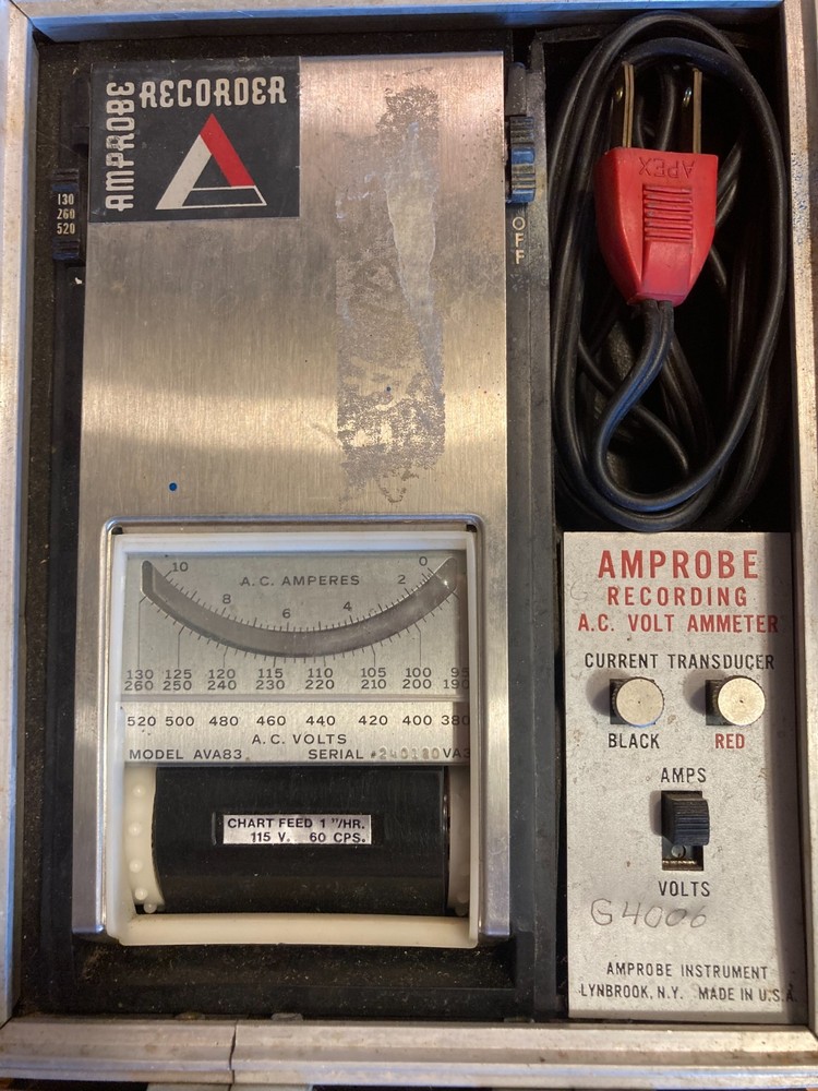 Amprobe AC Volt Ammeter Recorder