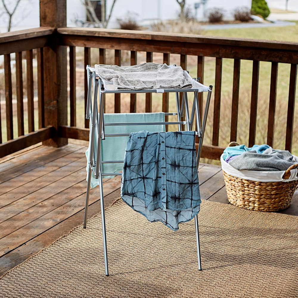 Clothes Drying Rack, Foldable, Expandable and Collapsible Laundry Drying Rack, S