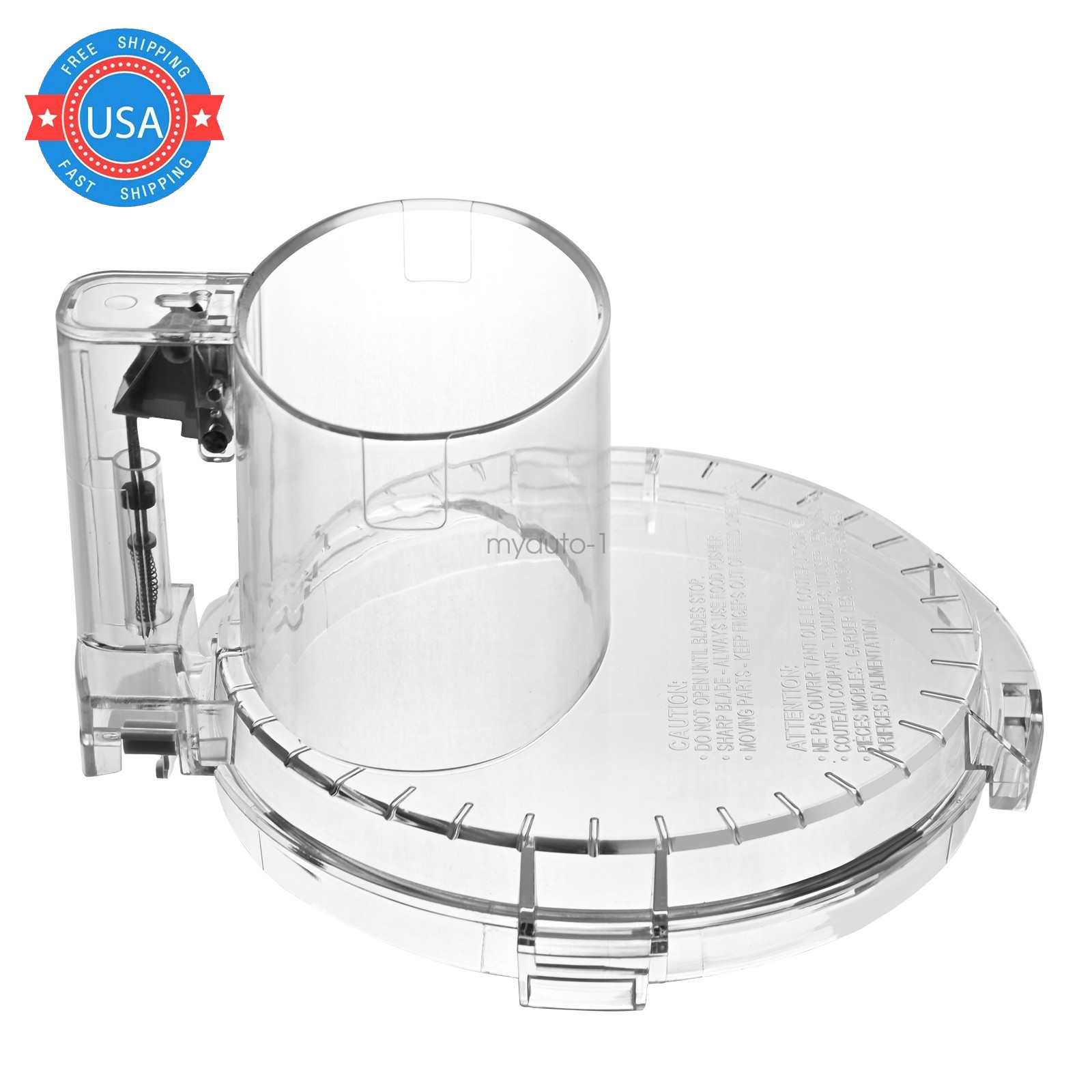 DFP-14NWBCT1 Fits Cuisinart Food Processor Work Bowl Cover for DLC-005AGTXT1