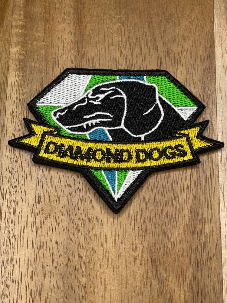 METAL GEAR SOLID DIAMOND DOGS HOOK TACTICAL PATCH GREEN GAMER
