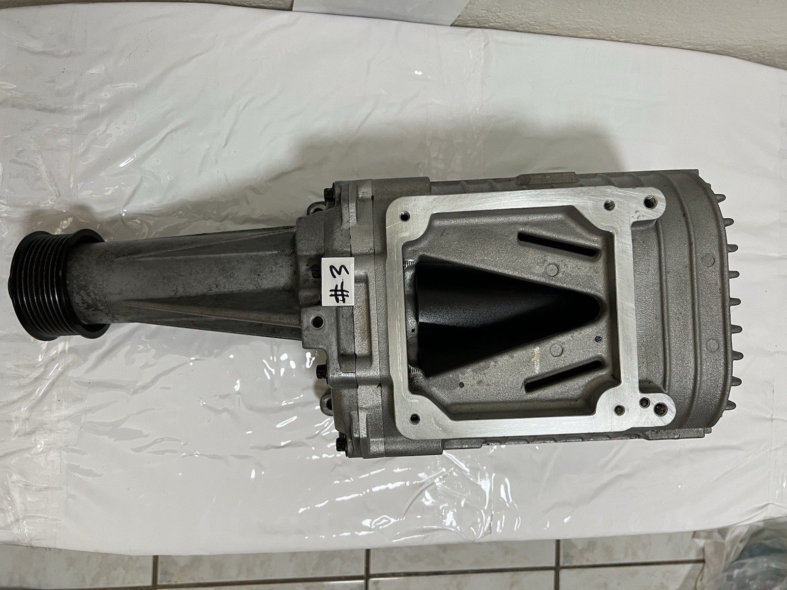 06-09 RANGE ROVER (L320 L322) 4.2L V8 SUPERCHARGED ENGINE SUPERCHARGER ASSEMBLY