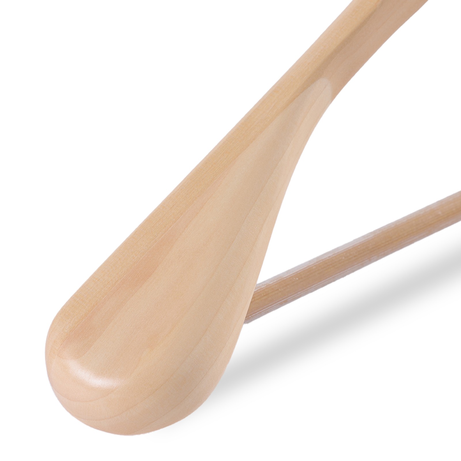 2.4" Wide Shoulder Suit Hangers 12-60 Pack Natural Wooden Hanger Glossy Finish